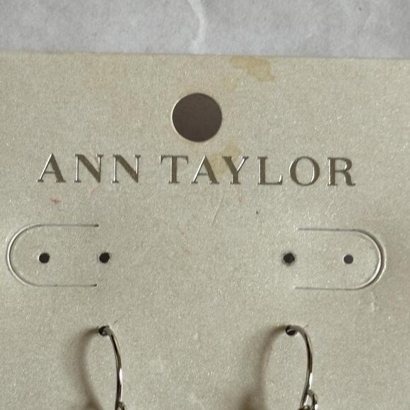 Ann Taylor Silver Tone Hoop - Picture 2 of 3